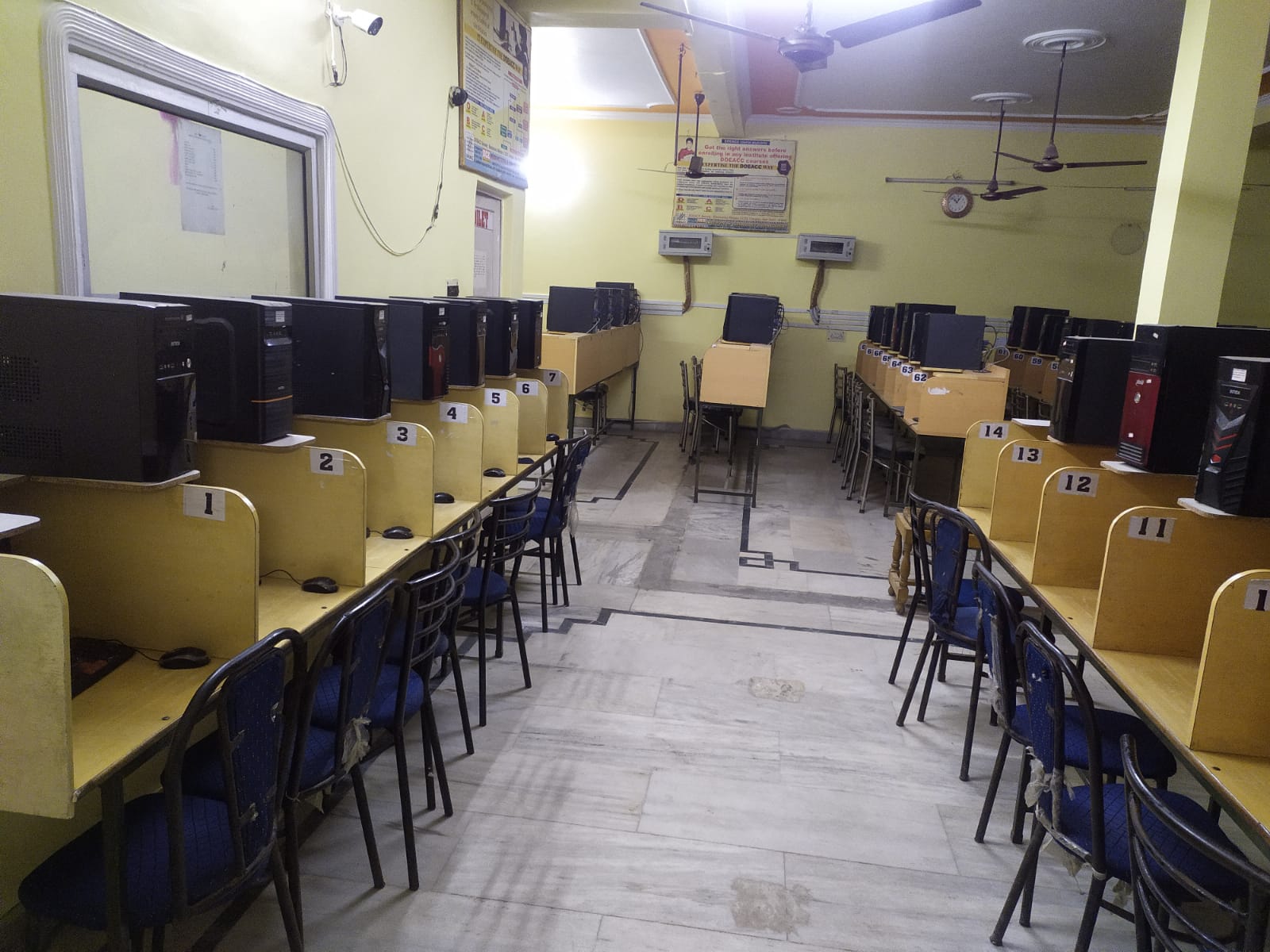 Computer training room