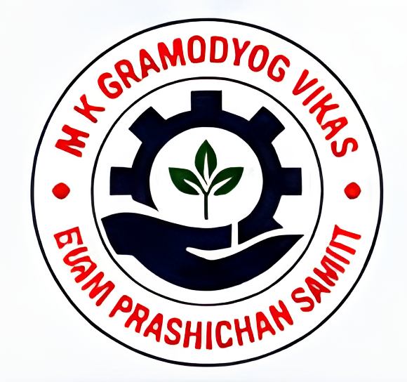 M K Gramodyog Vikas Logo